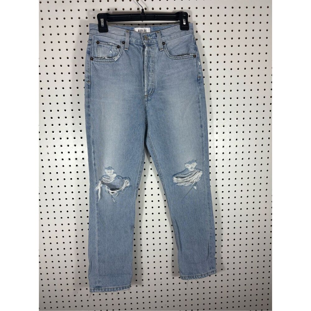 Agolde riley straight crop size 25